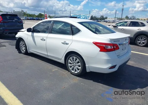 2016 Nissan Sentra Fe+ S from USA, damaged, VIN 3N1AB7AP0GY298703